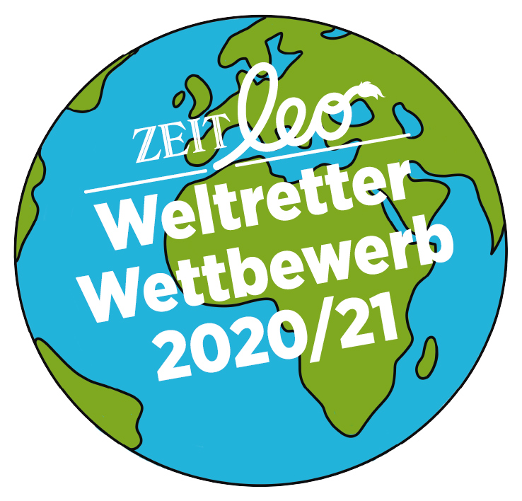 Logo des ZEIT LEO Weltretter Wettbewerb 2020/21